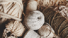 Macramé rope cord string twine 5mm 6mm single twist 3 ply