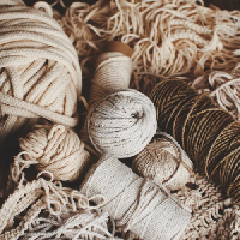 Macramé rope cord string twine 5mm 6mm single twist 3 ply