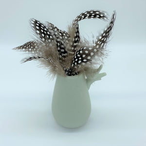 Loose Natural Guinea Fowl Feathers Crafts Hats Flowers Art 5-10cm 2-4 inches - Tassel&Plume